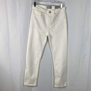 EVERLANE WOMEN’S WHITE MODERN BOYFRIEND SZ 26